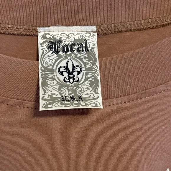 Vocal Brown 'Live to Ride' Graphic Tee - Picture 2 of 7